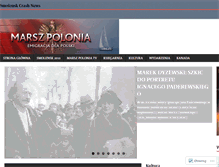 Tablet Screenshot of marszpolonia.com